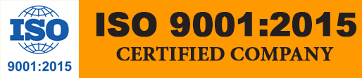 ISO 9001:2015 certified company